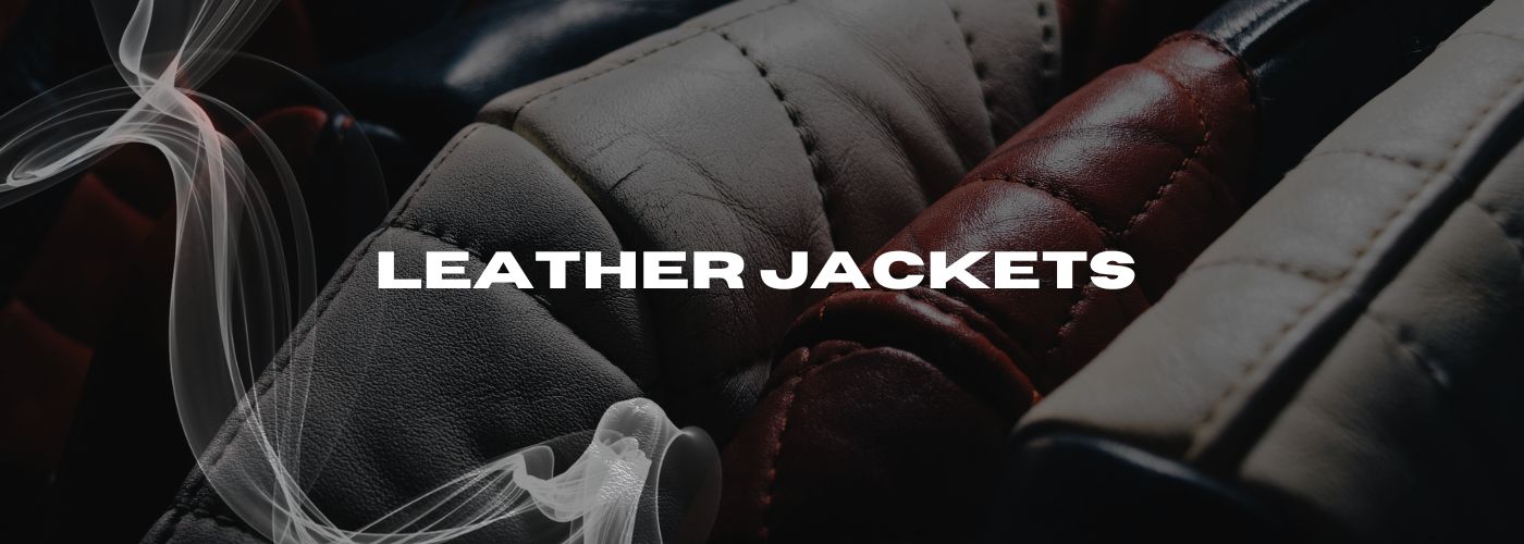 leather jackets banner