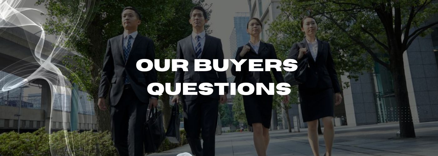 our buyers questions page banner
