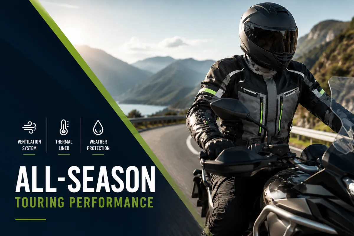All Season Touring Performance Jacket guide blog featured image